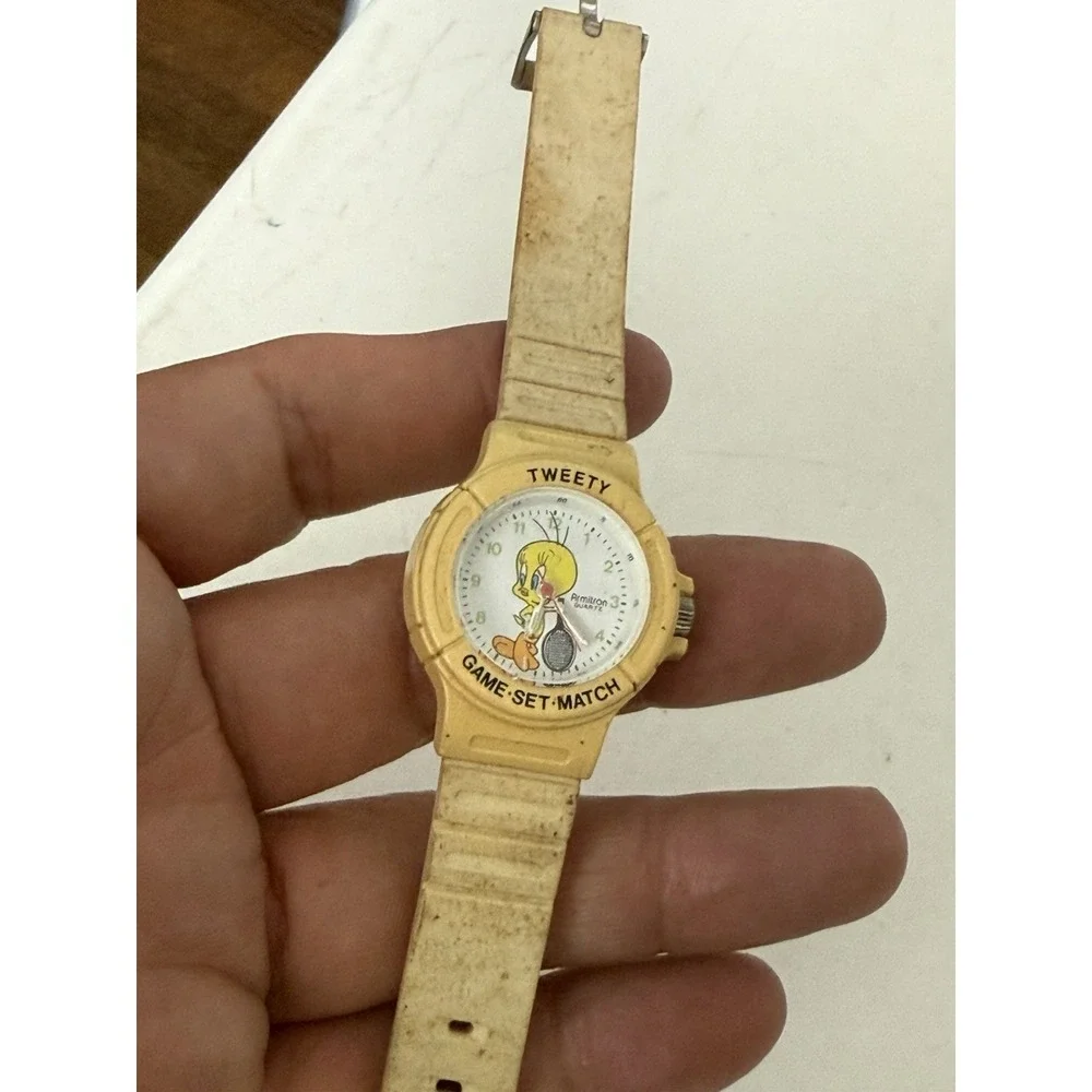 TWEETY ARMITRON KIDS WATCH ALL WEATHER BAND , Untested